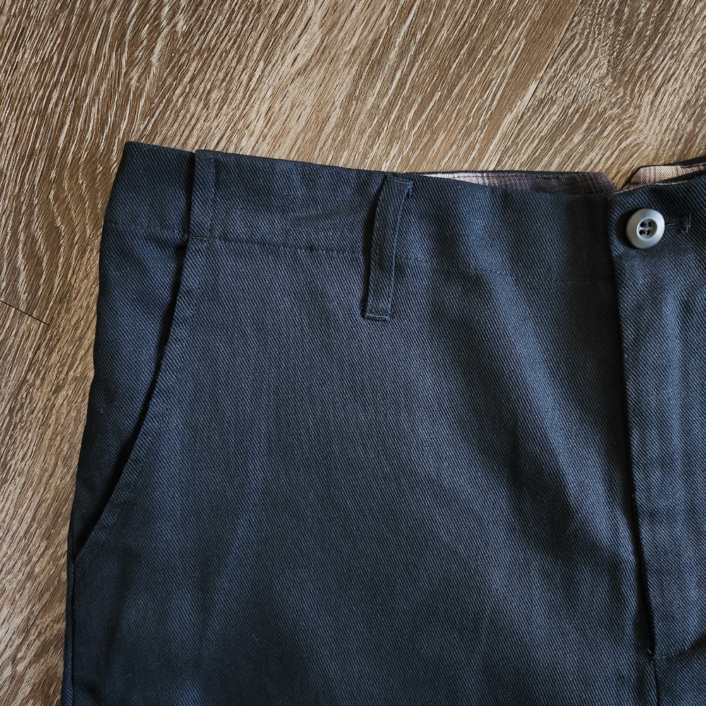 STAMPD Mens Black Cropped Ankle Pants With Waist Adjusters Size 32 NWT - Picture 12 of 16